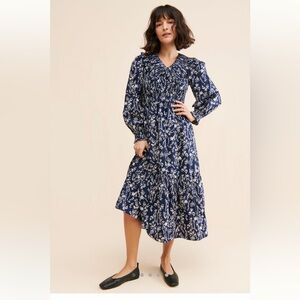 Anthropologie Moon River Midi Dress